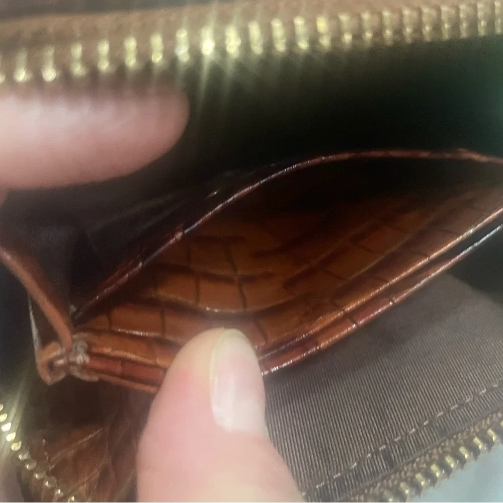 Brahmin Pecan Melbourne Wallet Coin Purse 👛 - Picture 5 of 12